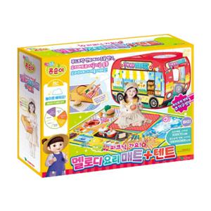 피크닉 가요~ 콩순이 멜로디 요리매트+텐트 스페셜 디럭스 세트