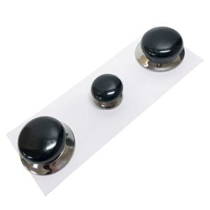 코텍 고급 냄비꼭지 3p(블랙) 냄비뚜껑 손잡이 교체