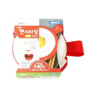 렌지타임 에그 340ml 스팀홀 뚜껑 계란찜용기