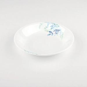 코렐 블루플로럴 습접시 찬기소 사라 식기 그릇