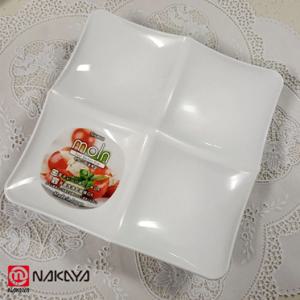 일본 나카야 빈티지 4칸 나눔접시 그릇(식품검역인증)