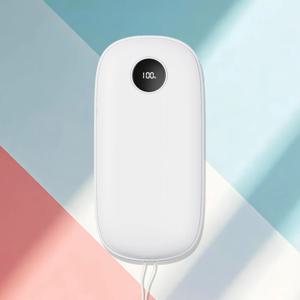 멈블 LED 충전식 전기손난로 핸드워머 양면발열 USB C타입 대용량 보조배터리 KC인증