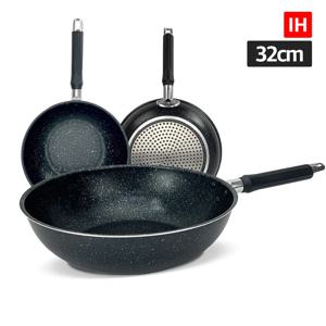 인덕션 IH 마블코팅 궁중팬 32cm FR20200 멀티 웍 볶음팬
