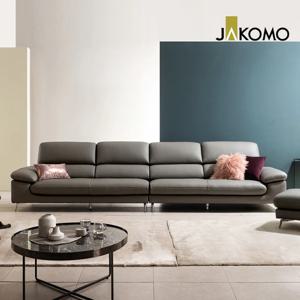 루셀 6인 천연면피 소가죽 소파+벤치