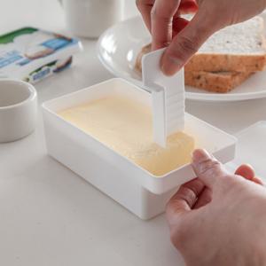 버터 전용커터 포함 화이트 버터 케이스