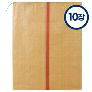 국산 마대자루 베이지 120kg 왕겨마대 10장 100x130 SN 포대 푸대