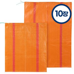 국산 마대자루 오렌지 10장 SN 포대 푸대