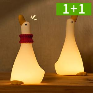 1+1 LED 무드등 조명 무선 수유등 수면등 취침등 침실 오리 무드조명