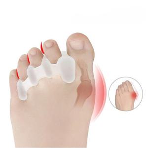 실리콘 발가락링 발가락 벌리기 입문용 새끼 엄지발가락 휨