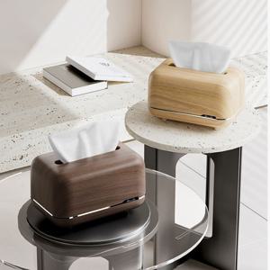 [해외] 미드센추리 모던 스프링 티슈케이스 티슈커버 홈데코 인테리어 소품 2colors