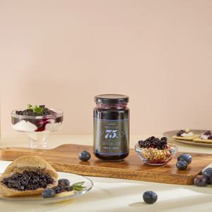 첨가물없는 저당 알룰로스잼 JAMMINT 75% 고함량 라이트 블루베리잼 270g 2병세트