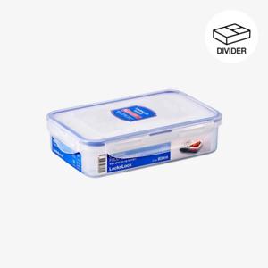 클래식 직사각 밀폐찬통 800ml 칸칸이 (HPL816C)