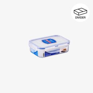 클래식 직사각 밀폐찬통 360ml 칸칸이 (HPL810C)