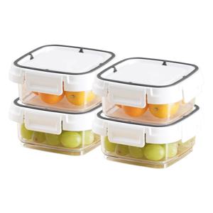 스카이락 정사각 1호 2+2 240ml 밀폐용기