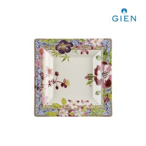 밀프뤠르 깊은 사각 접시 1p (17x17cm)