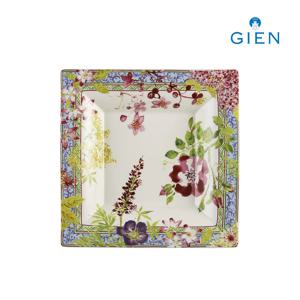 밀프뤠르 깊은 사각 접시 1p (22x22cm)