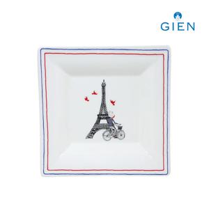 사쎄 파리 깊은 사각 접시 1p (22x22cm)