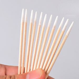 500개입 국소부위 미세면봉 얇은 이쑤시개 면봉 수정화장 초미니 면봉