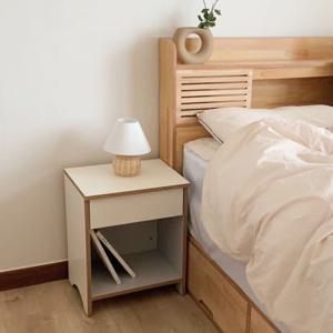 월넛컬러 출시! E0등급 메이저 거실 침대협탁 400 쇼파 침대 사이드테이블 간이테이블