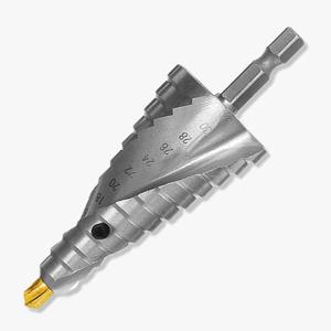 스텝드릴 (팁분리형) M632 스텝기리 모따기 디버링 비트 천공드릴 타공확장 6-32mm