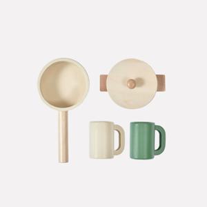 우디 요리도구 (주방놀이 악세사리)