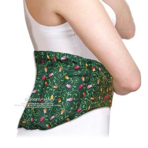 국산 허브찜질팩 냉 온열 복부 허리찜질팩(D형/커버포함) 어깨 눈 손목 무릎 발열 마사지