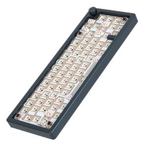 AL66B DIY KIT 미니 기계식 키보드 알루미늄 핫스왑 커스텀 키보드 (피콕블루)