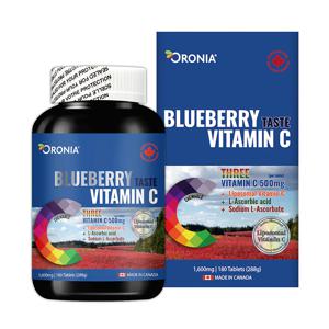 캐니타 비타민C 블루베리 리포좀 츄어블 180정