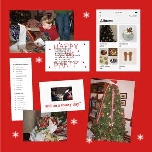 크리스마스 엽서세트 빈티지감성 크리스마스인테리어 벽꾸미기 엽서 14매 Xmas album