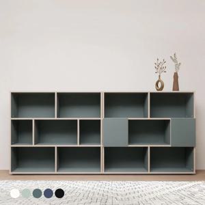 1mm 맞춤가구 3단 와이드 책장 교구장 수납장 1000-1200폭 (수도권배송)