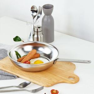 316 통오중 인덕션 무연마 스텐팬 후라이팬 22cm