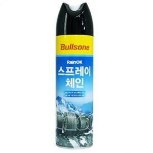 국산 불스원 스프레이 체인 500ml 겨울철필수품 눈길 빙판길 스노우 타이어 미끄럼방지