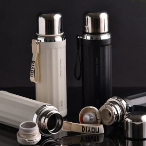 대용량 원터치 손잡이 스텐 텀블러 보온 물병 보냉 물통 보온병