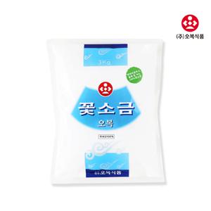 오복 꽃소금 3kg