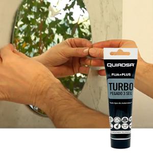 스페인 Turbo 터보 빠른건조 20분 속경화 방수 다목적 강력 접착 실리콘 튜브형 백색