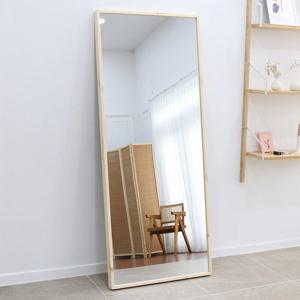 대형 와이드 원목 스탠드 전신거울 700