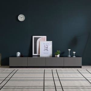 샤이언 메탈 2400 티비 거실장 세트