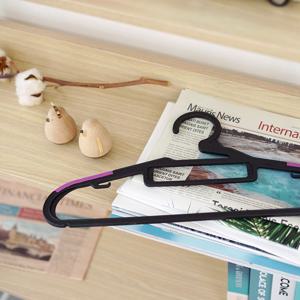 보노홈 논슬립 옷걸이 30P 초슬림 5mm 두께 미끄럼 늘어남 방지 넥라인 보호