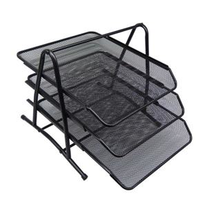 DIY 스틸 3층 서류정리함 (300x345x267) 블랙