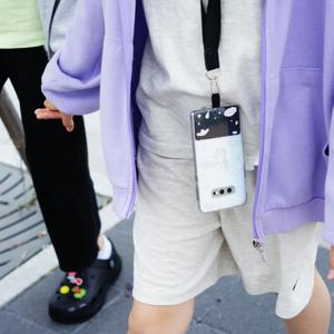 핸드폰 넥 스트랩 전기종 어린이 목걸이 휴대폰 태그