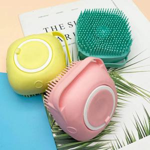 팻 목욕 브러쉬 (1P) 반려동물 샴푸브러쉬 실리콘모 목욕솔 목욕빗 애견 애묘