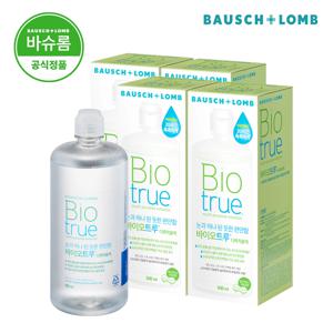 바이오트루 500ml x 4개 소프트 렌즈 세척액