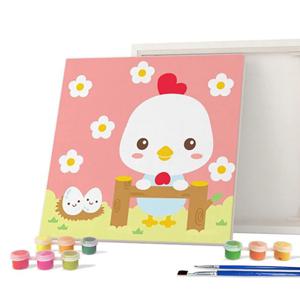 DIY 명화 그림그리기 세트 12간지 닭 20x20