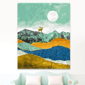 DIY 명화 그림그리기 세트 행복을 부르는 사슴 40x50