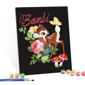 디즈니 그림그리기 세트 숲속 밤비 40x50