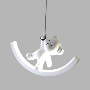 키즈조명 베티 LED 어린이 곰돌이 펜던트조명 키즈까페등 4000K 7W