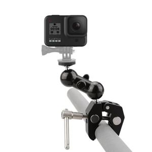 GOPRO HERO 8 슈퍼 클램프 램 볼 마운트 방송 촬영