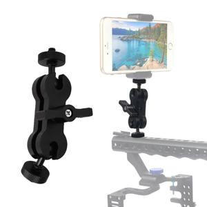 1/4 나사 볼 헤드 마운트 DSLR 카메라 플래쉬 미니 램