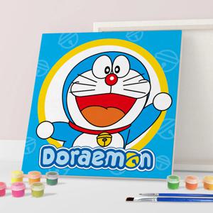 DIY 그림 그리기 도라에몽 캔버스 25x25