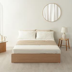 루안 3단 벙커 수납침대 프레임 SS/Q (LED조명/무헤드)